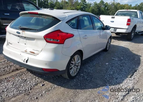 2016 Ford Focus Titanium from USA, damaged, VIN 1FADP3N2XGL200603